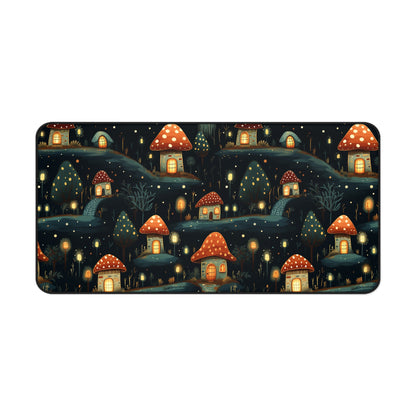 Cottagecore Village Large Desk Mat