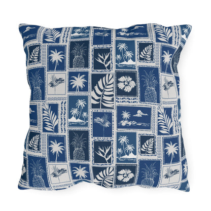 Palm Trees & Pineapples Tropical - Outdoor Pillow