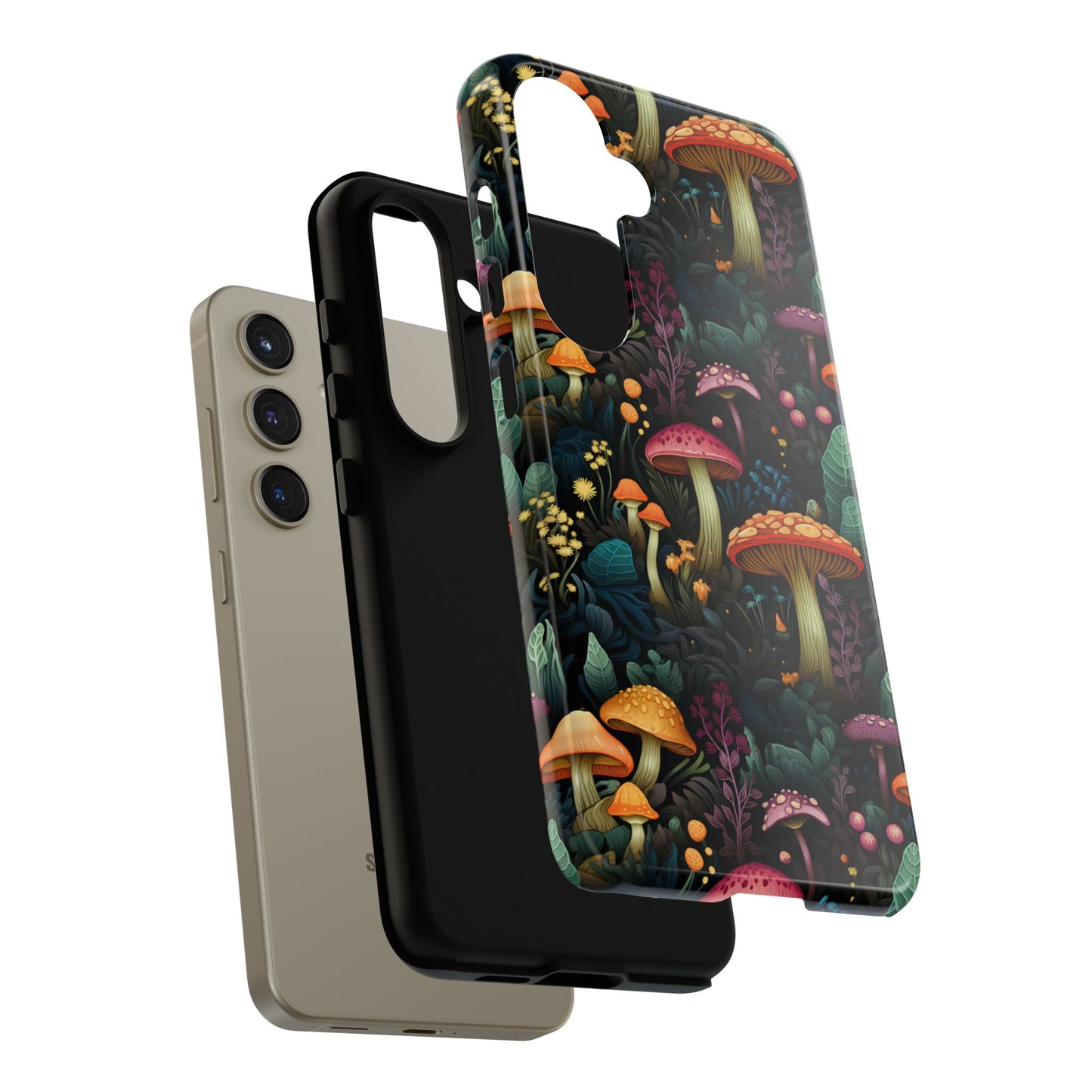 Mushroom Forest Colorful Fungi Phone Case