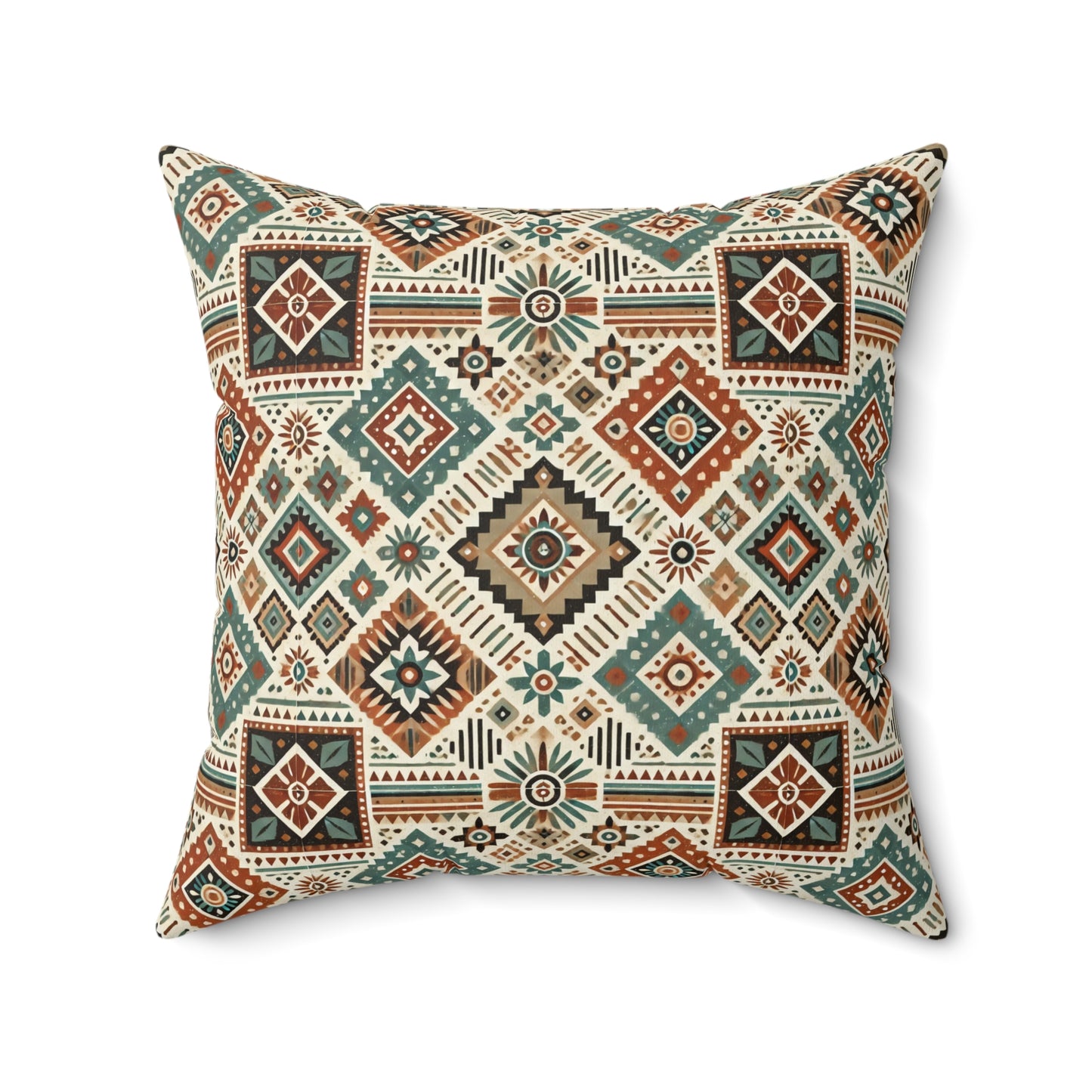 Aztec Western Inspired - Indoor Throw Pillow
