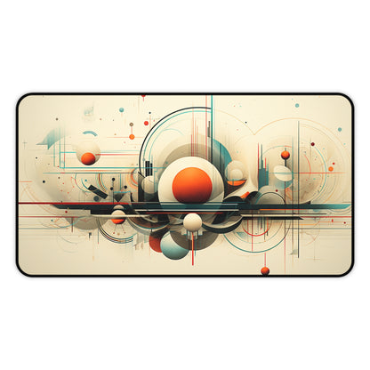 Abstract Space Station - Desk Mat