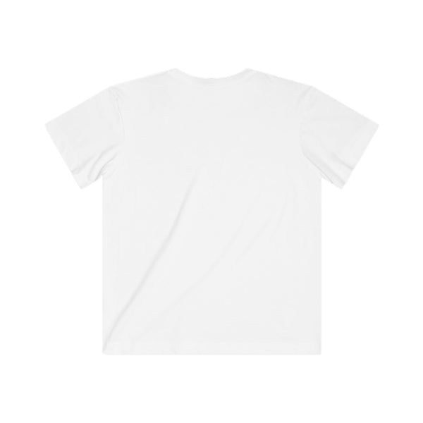 designsXdarren My Mom Makes My Heart Saur Kids Tee - Dinosaur Pun Youth T-Shirt - White Apple Silver Blue Pink