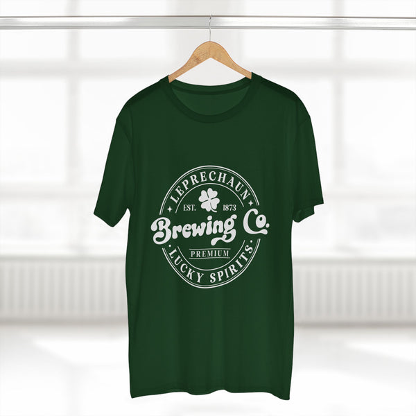 Leprechaun Brewing Mens St Patricks Day TShirt