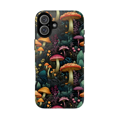 Mushroom Forest Colorful Fungi Phone Case