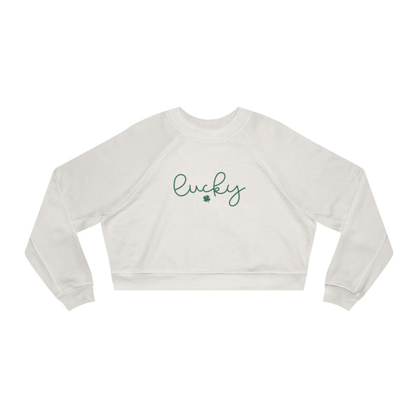 Lucky Women’s Cropped Fleece Pullover