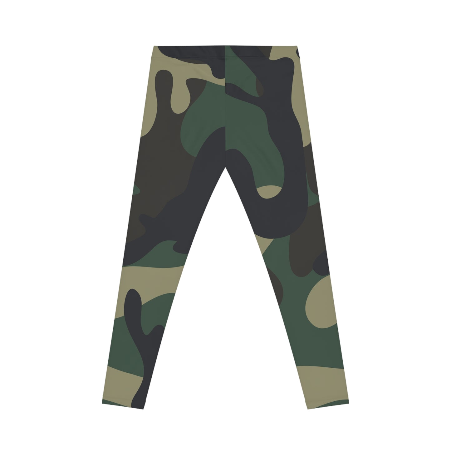 Classic Green Camo Leggings – Silky Smooth Casual Wear