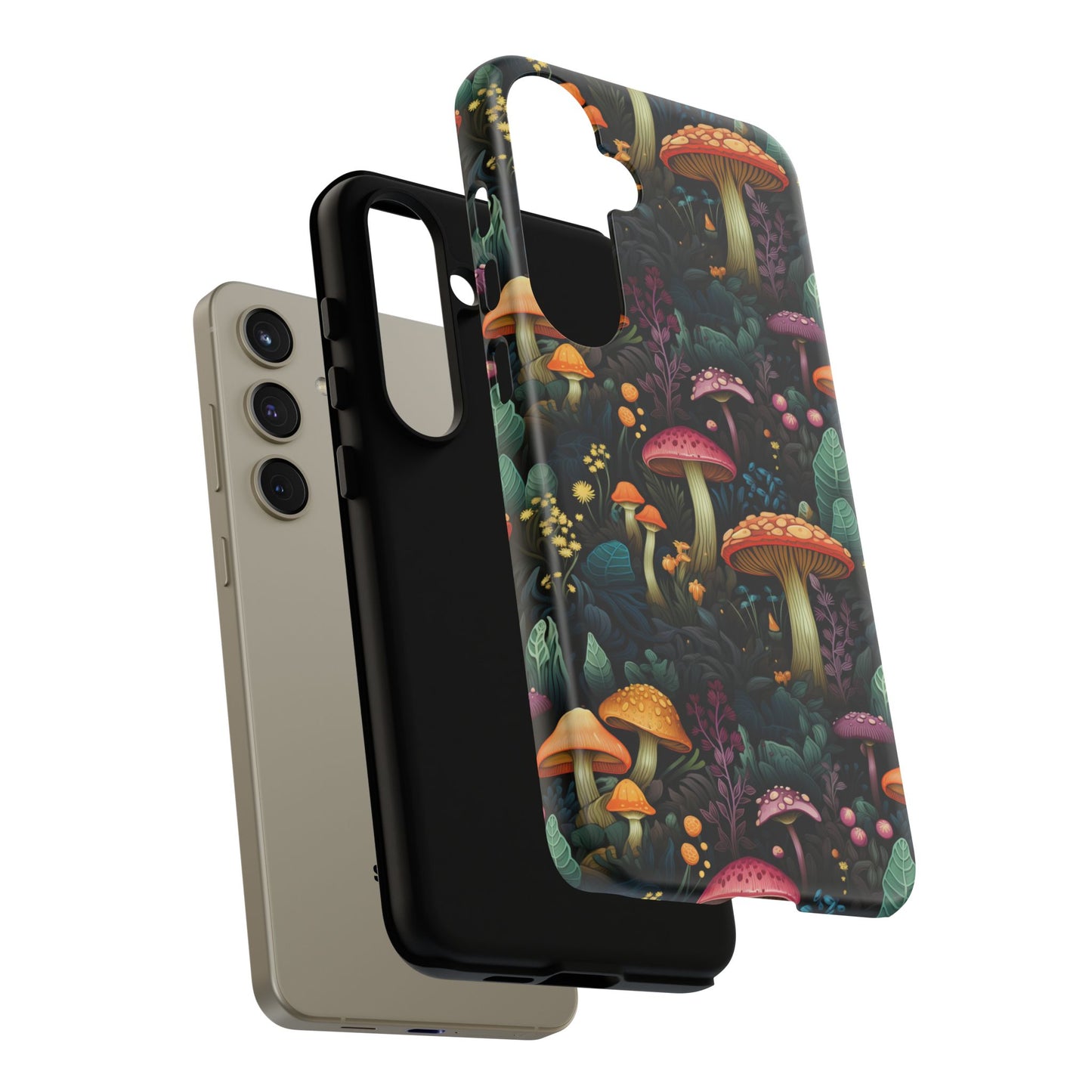 Mushroom Forest Colorful Fungi Phone Case