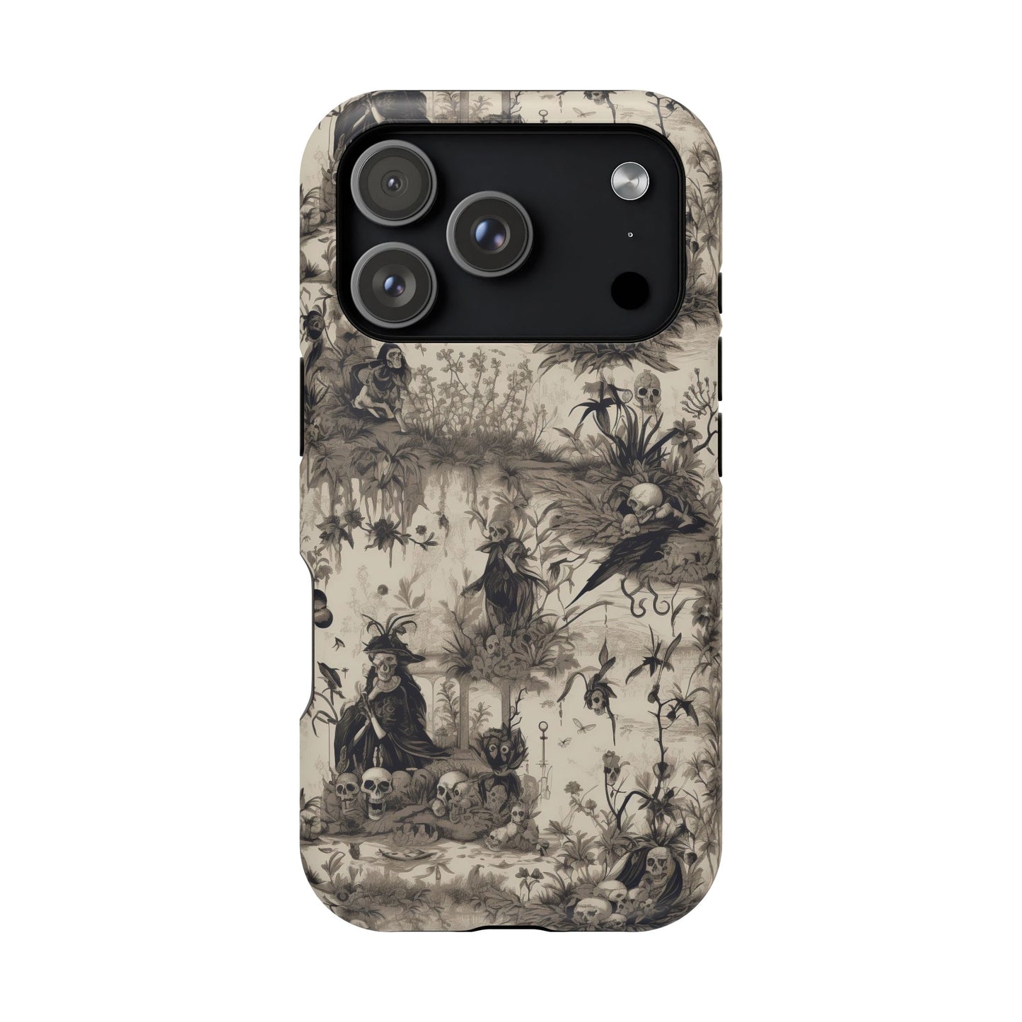 Skeleton Toile - Magnetic iPhone Tough Case