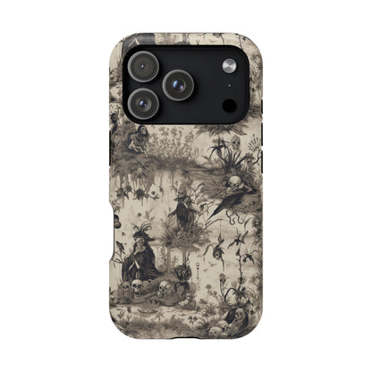 Skeleton Toile - Magnetic iPhone Tough Case