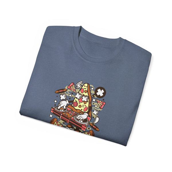 DJ Pizza T-Shirt - Fun & Comfy Unisex Tee for Foodies and Music Lovers