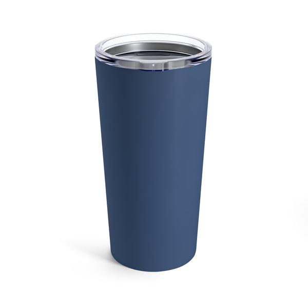 Blue Hippie Claus Insulated 20oz Travel Mug