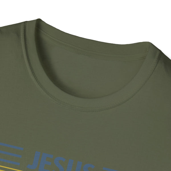 Jesus Saves Unisex Softstyle T-Shirt Funny TShirt Christian TShirt