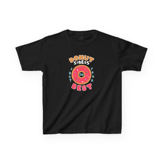 Donut Stress Try Your Best Tee -  Kids TShirt