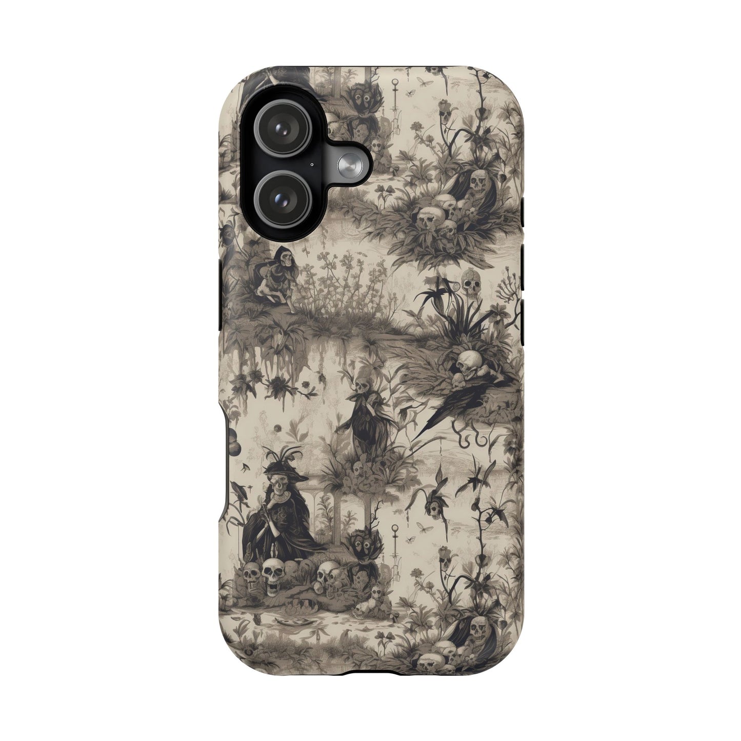 Skeleton Toile - Magnetic iPhone Tough Case