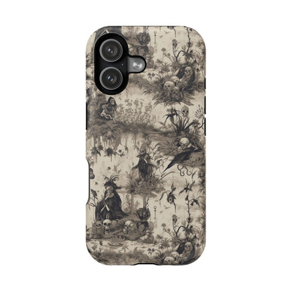 Skeleton Toile - Magnetic iPhone Tough Case