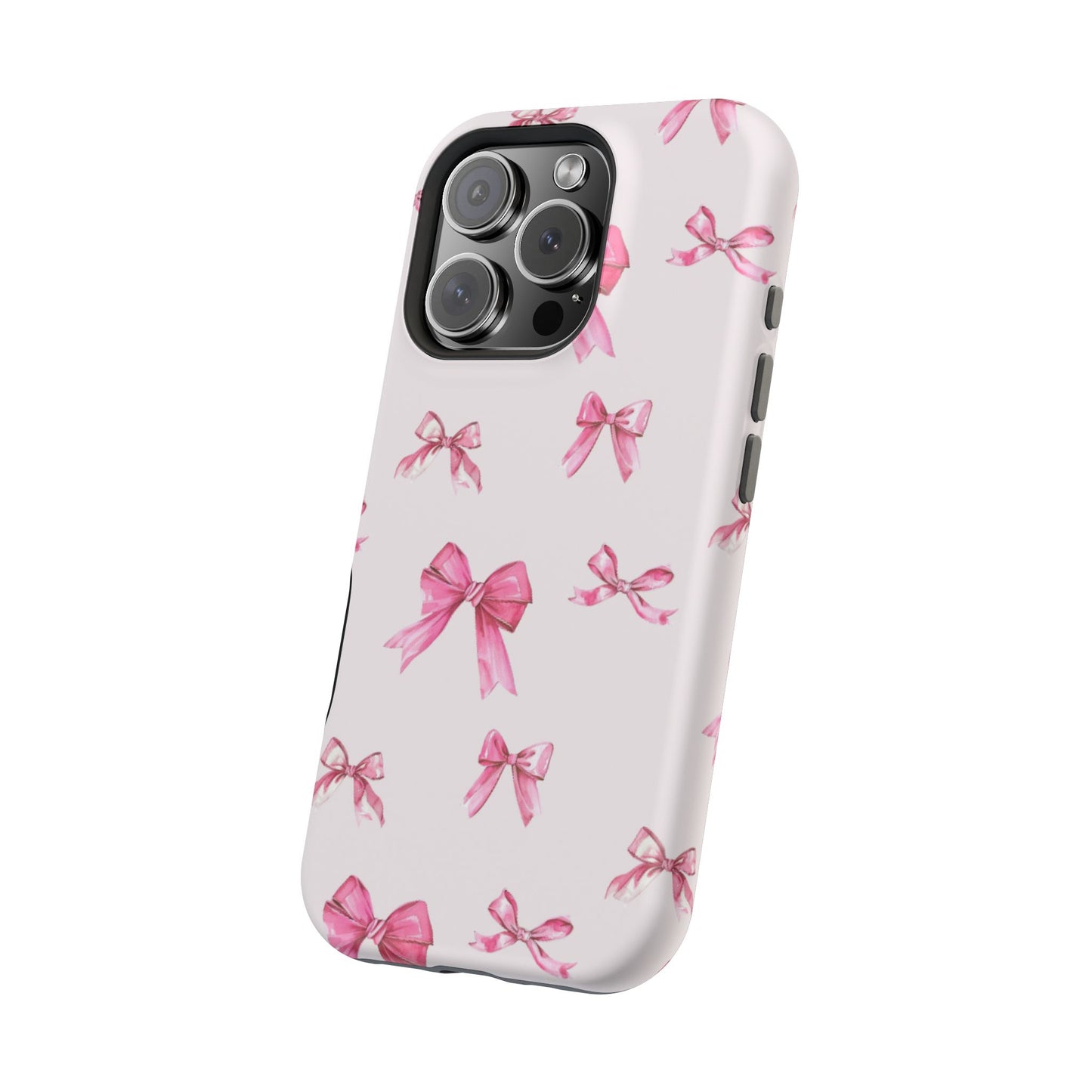 Coquette Pink Bow MagSafe iPhone Case