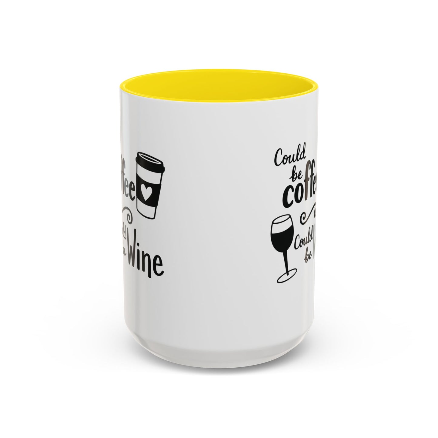 Could Be Coffee Could Be Wine Mug | Accent Coffee Mug Funy Gift Idea Co-Work Present Mom Life