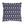 Navy Blue and White Seahorses and Shells Outdoor Pillow