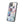 Clear Hummingbird Phone Case - Floral Stained Glass Design, Wireless Charging Compatible