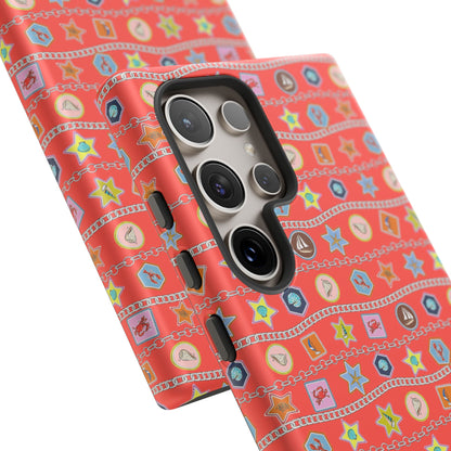 Colorful Summer Icon Patterned Phone Case - iPhone, Pixel, and Samsung Galaxy