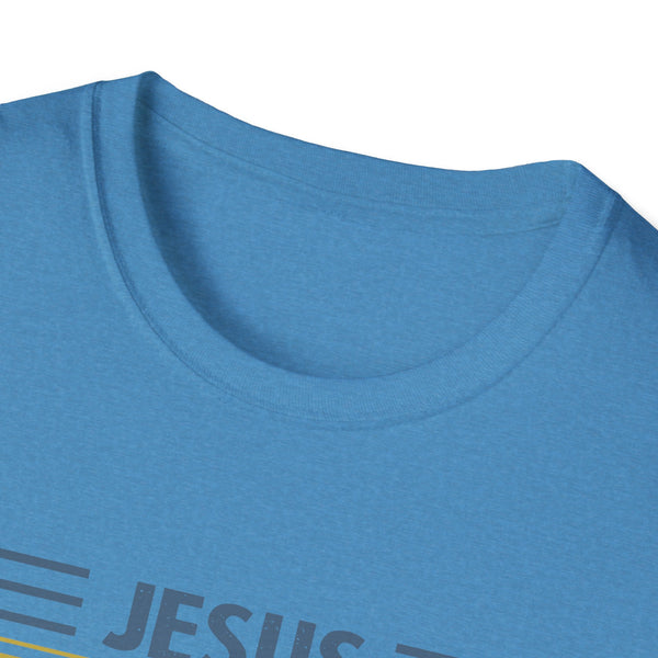 Jesus Saves Unisex Softstyle T-Shirt Funny TShirt Christian TShirt
