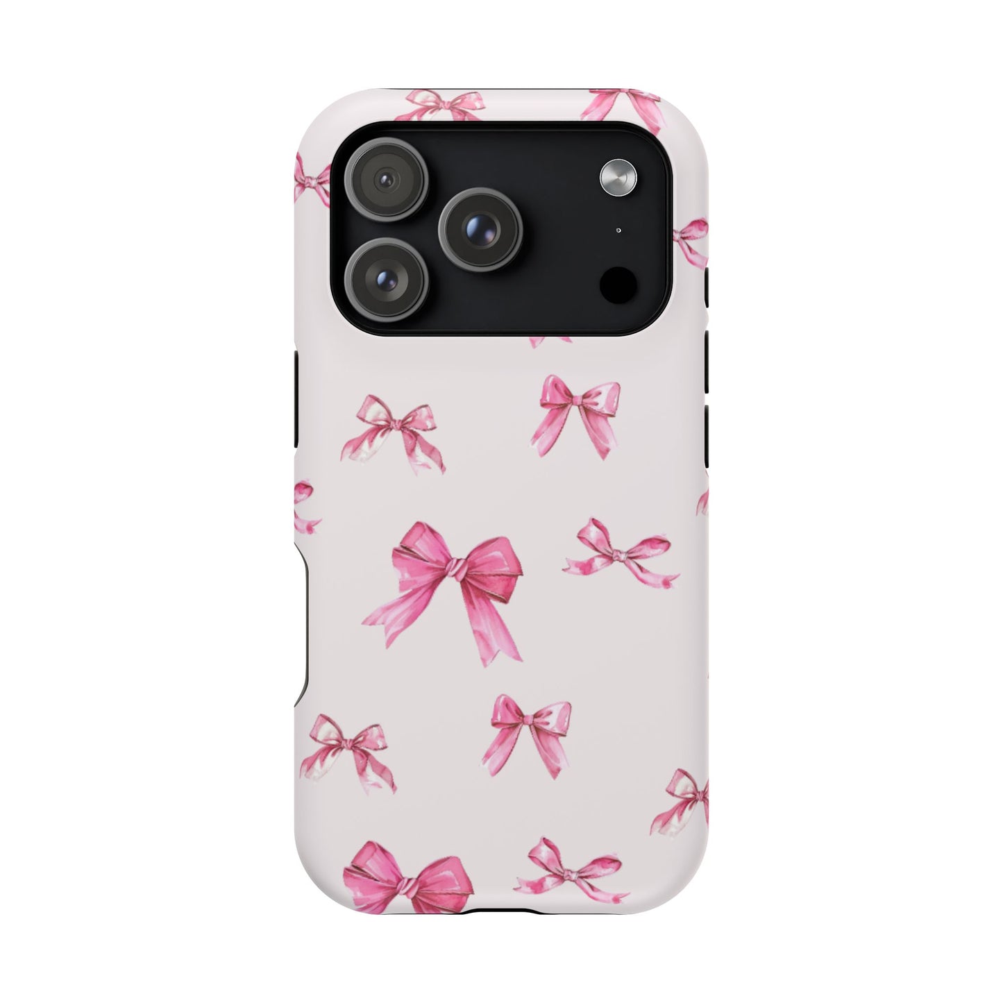 Coquette Pink Bow MagSafe iPhone Case