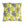 Outdoor Pillow - Yellow and Gray Tropical Leaf Throw Pillow