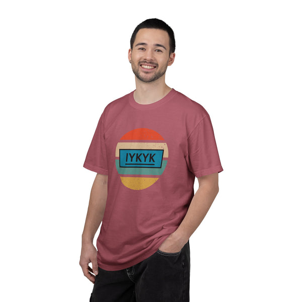 IYKYK Vintage Style Tee with Retro Rainbow