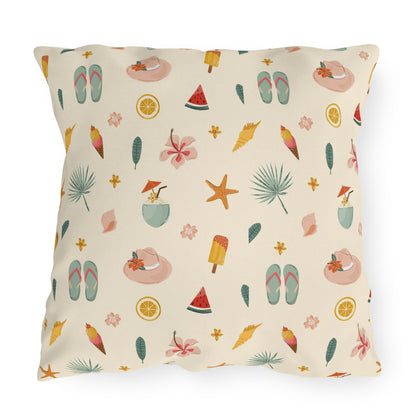 Summer Themed - Outdoor Throw Pillow