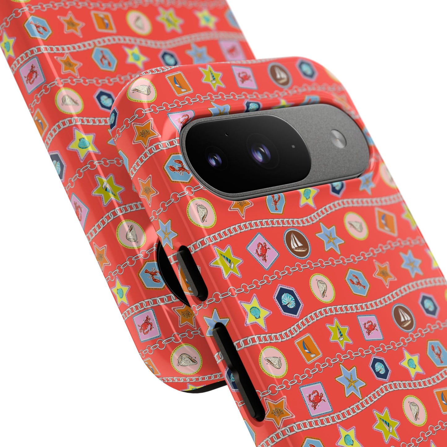 Colorful Summer Icon Patterned Phone Case - iPhone, Pixel, and Samsung Galaxy