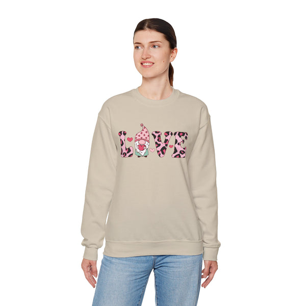 Love Womens Heavy Blend Crewneck Valentines Day Sweatshirt