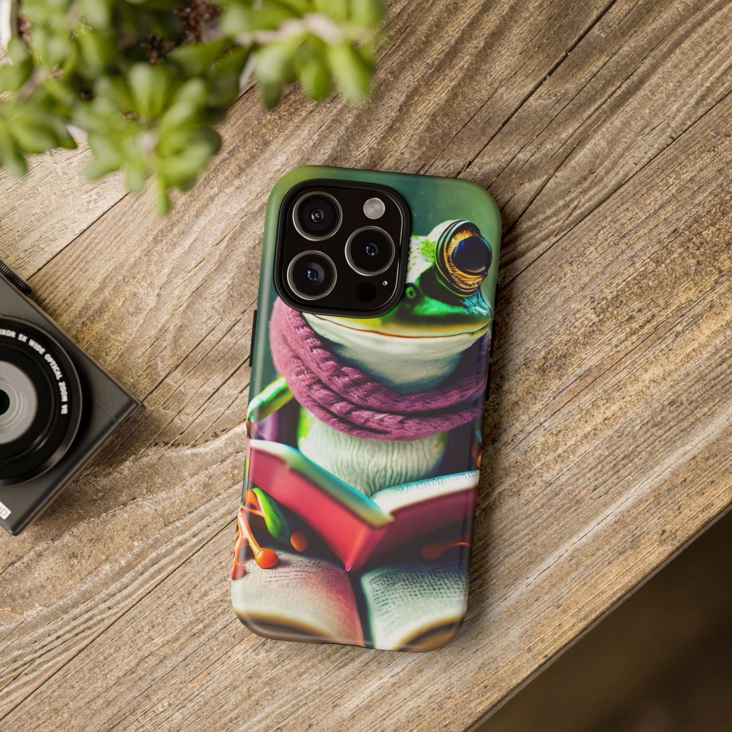 The Studious Frog Phone Case