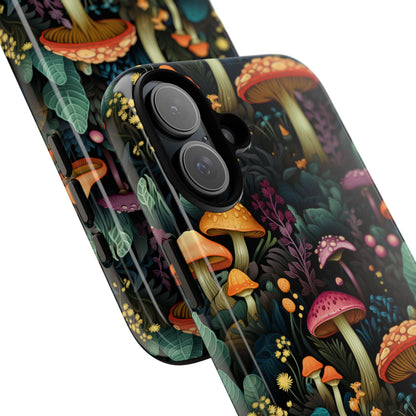 Mushroom Forest Colorful Fungi Phone Case