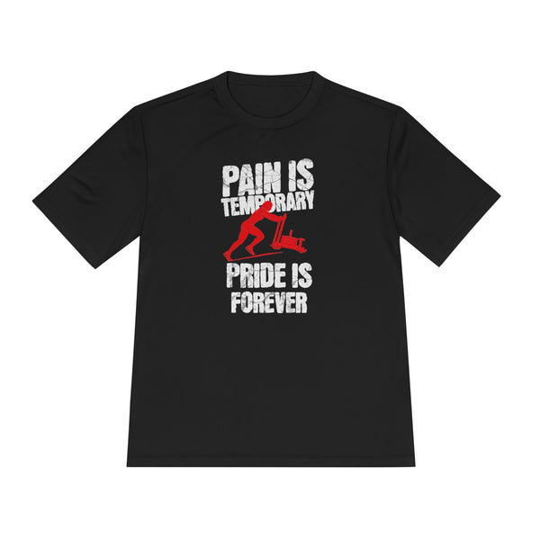 HYROX Inspired Women’s Performance Tee - Pain Is Temporary Pride Is Forever