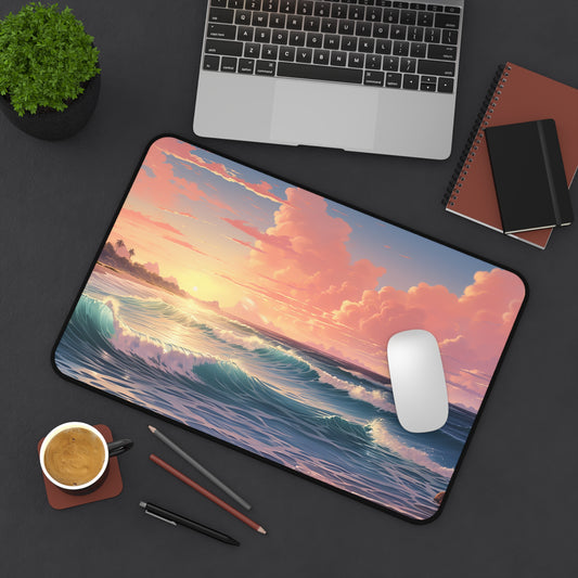 Ocean Sunrise - Large Desk Mat