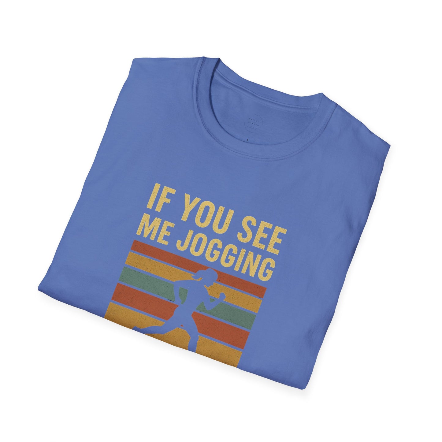 Retro “If You See Me Jogging Call 911” T-Shirt