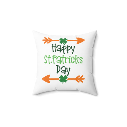 Happy St. Patrick’s Day - Indoor Throw Pillow
