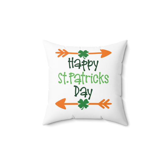 Happy St. Patrick’s Day - Indoor Throw Pillow
