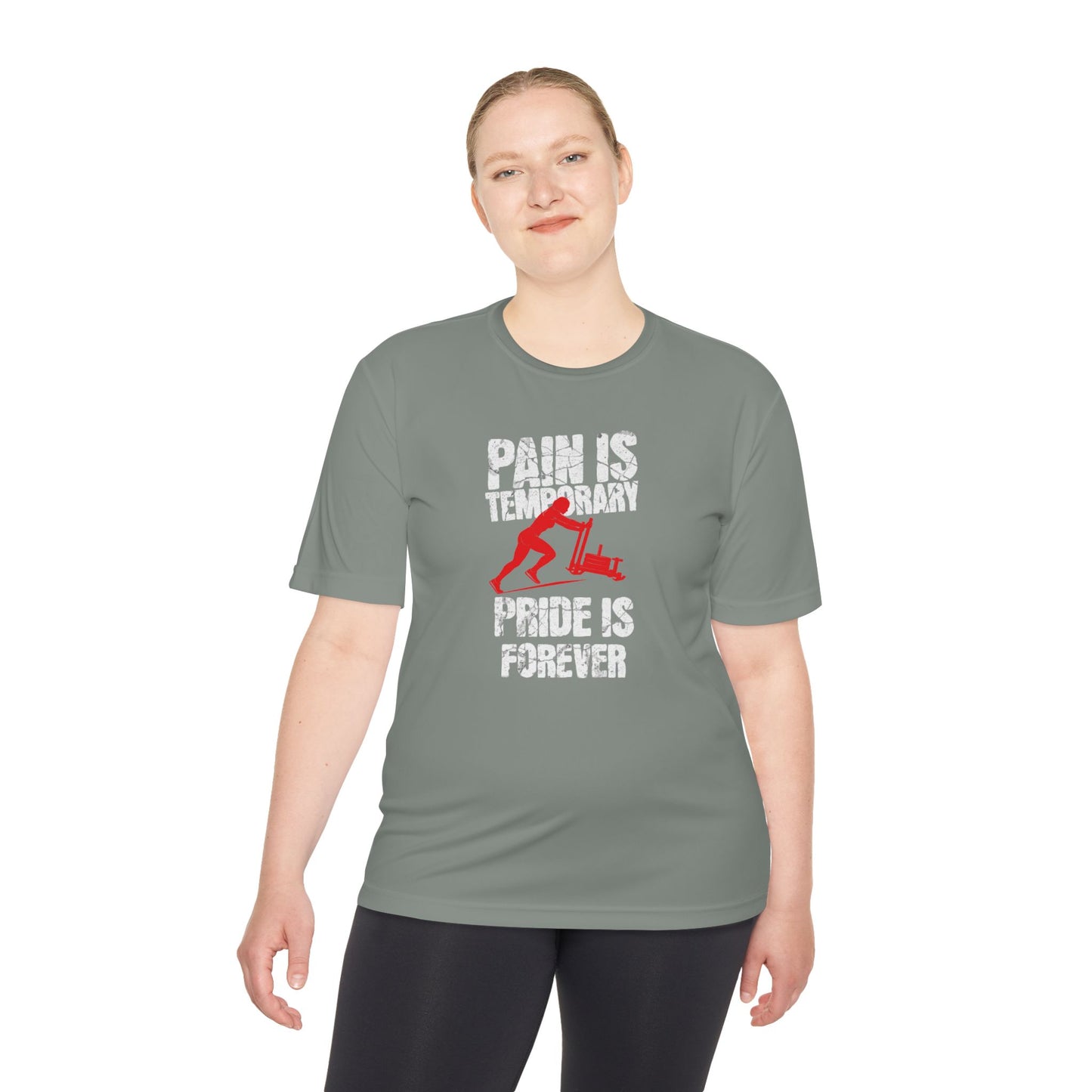 HYROX Inspired Women’s Performance Tee - Pain Is Temporary Pride Is Forever