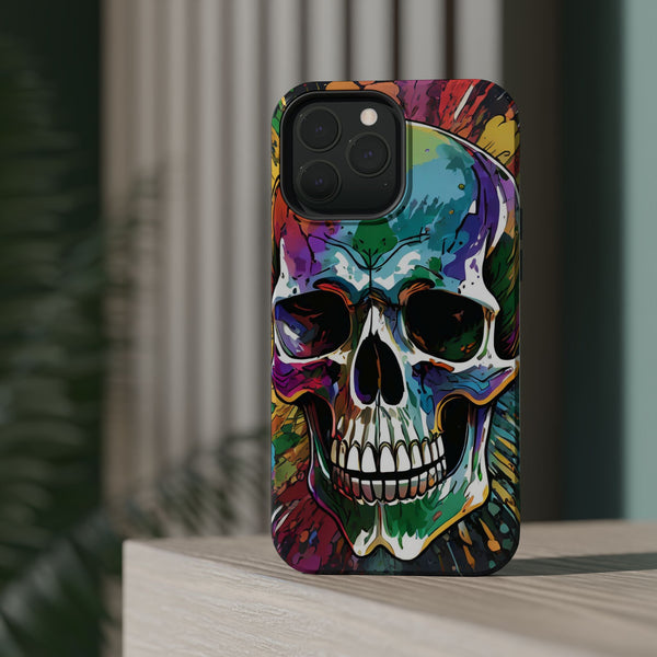 Graffit Skull Magnetic Tough Case for iPhone