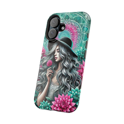 Boho Chic Floral MagSafe iPhone Case