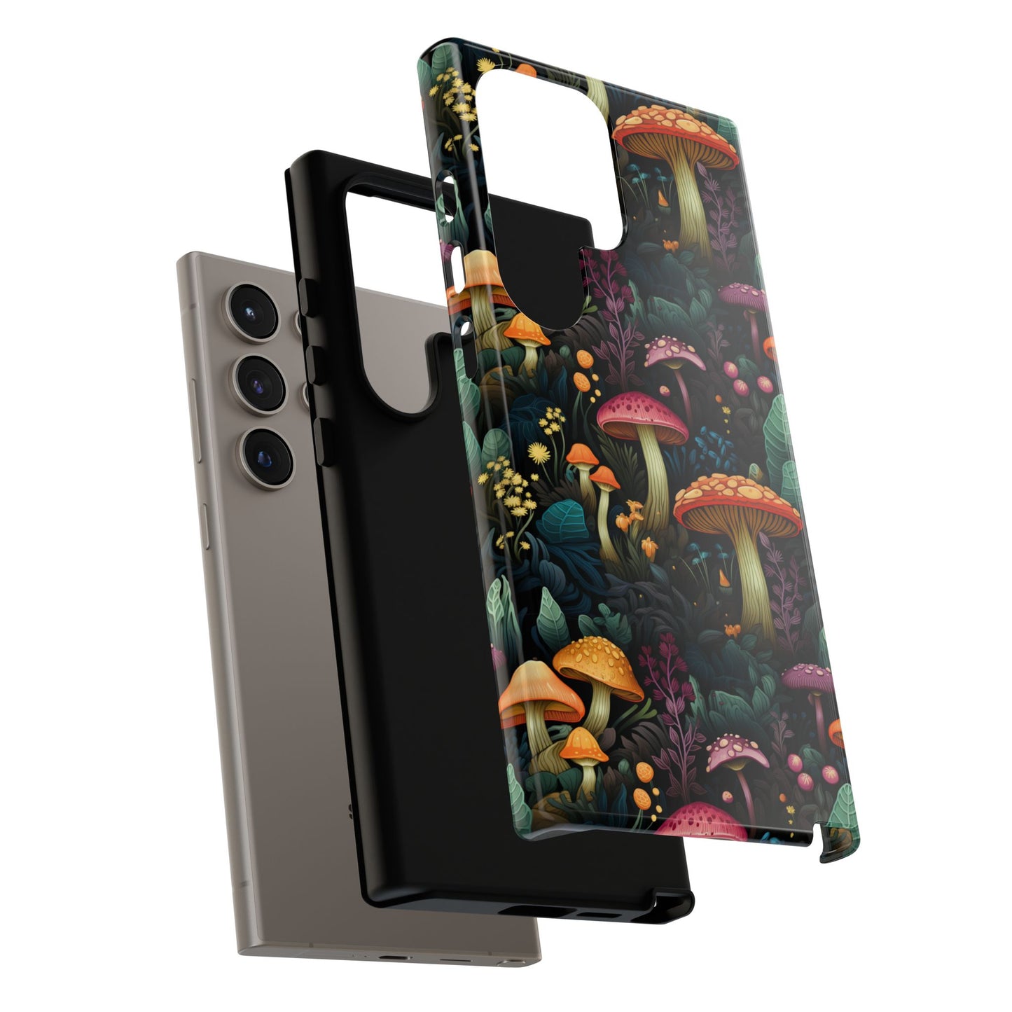 Mushroom Forest Colorful Fungi Phone Case