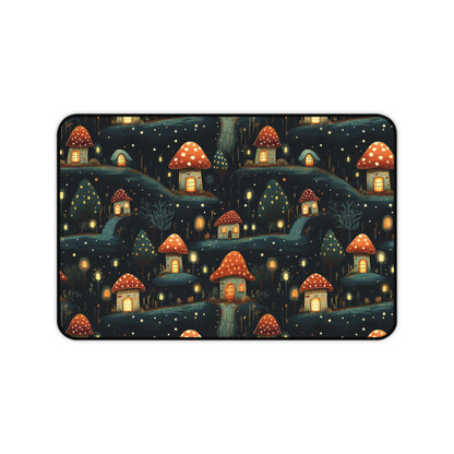 Cottagecore Village Large Desk Mat
