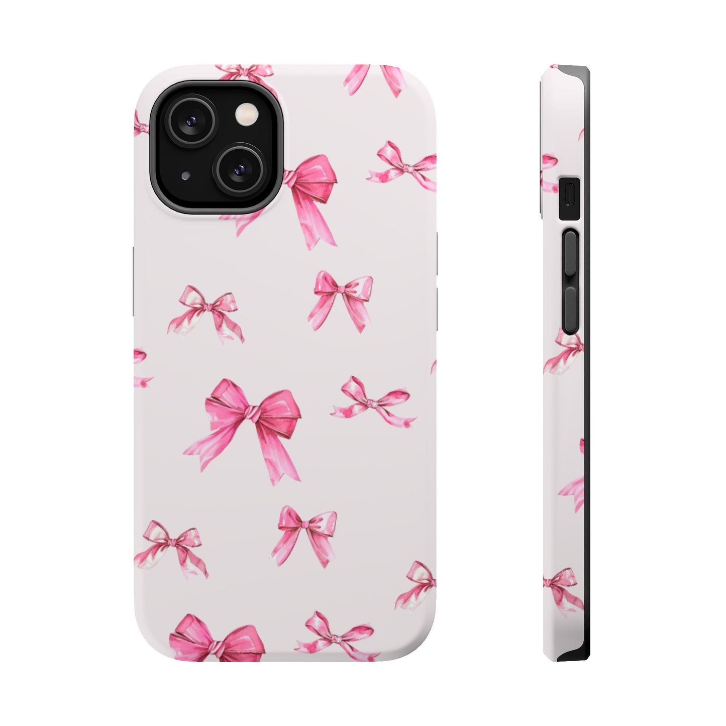 Coquette Pink Bow MagSafe iPhone Case