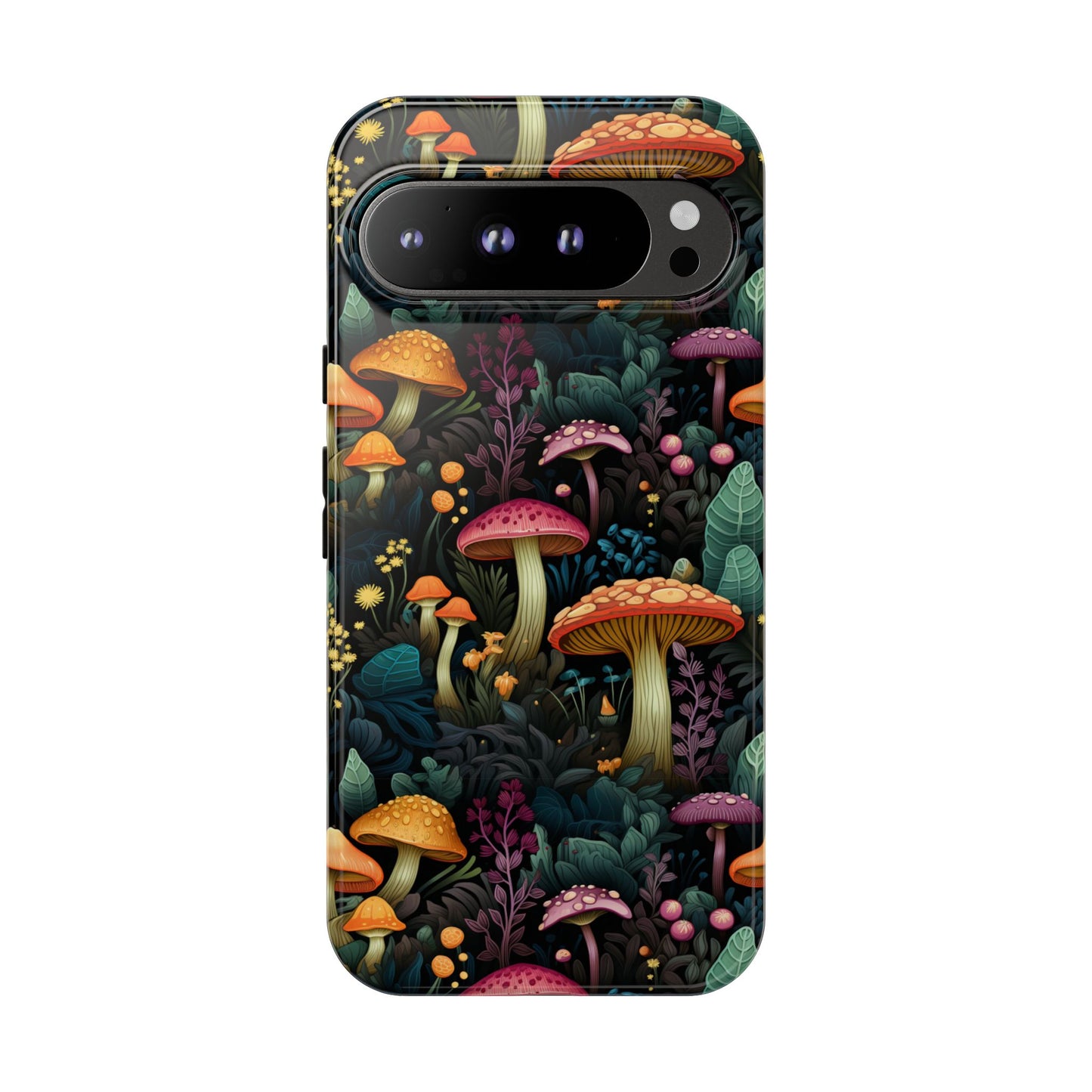 Mushroom Forest Colorful Fungi Phone Case