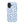 Blue Floral MagSafe iPhone Case — Magnetic Impact-Resistant