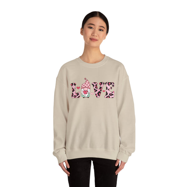 Love Womens Heavy Blend Crewneck Valentines Day Sweatshirt