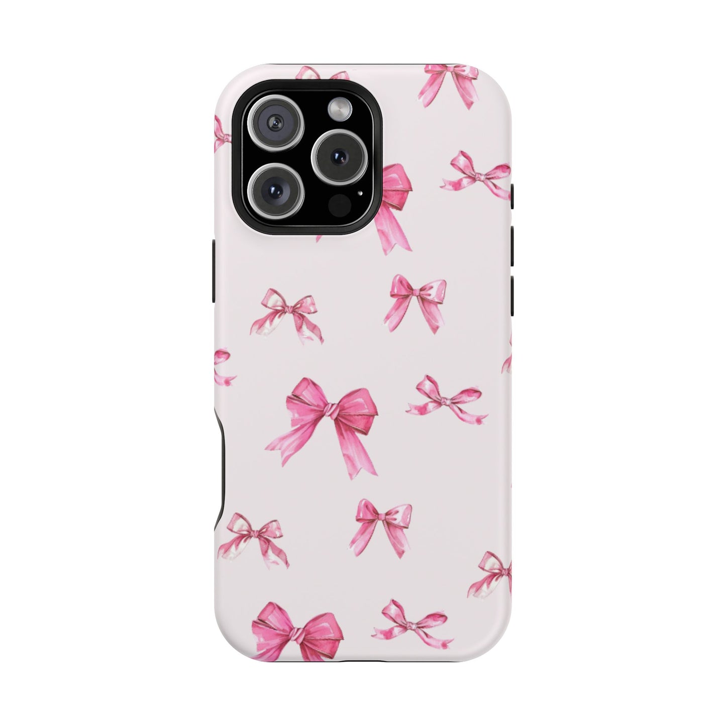Coquette Pink Bow MagSafe iPhone Case