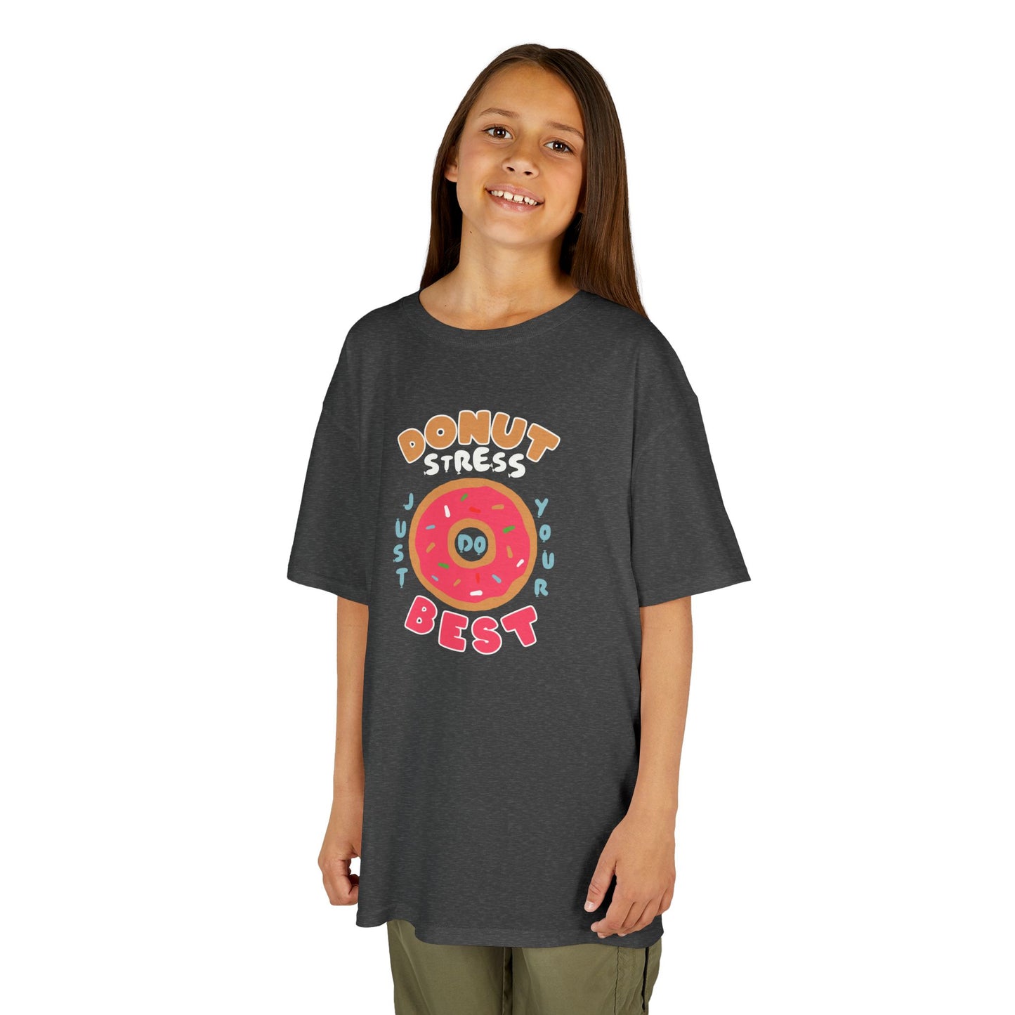 Donut Stress Try Your Best Tee -  Kids TShirt