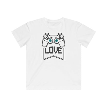 Kids TShirt Love Gaming Kids Fine Jersey Tee